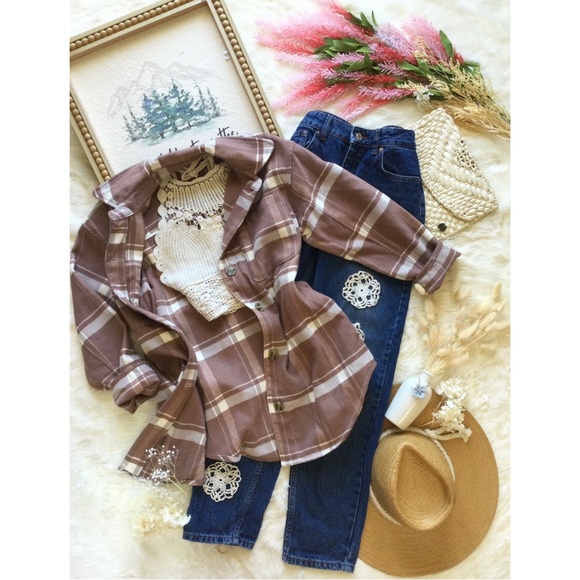 NWT A New Day Rose Quartz Plaid Jacket - Picture 1 of 11